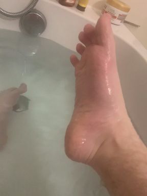 Feet in Bath