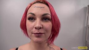 Czech Casting’s Kristyna Heat in a Redhead Audition Play