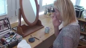 Make up and cleaning face