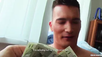 Twink gets barebacked and rimmed outdoors by fit stepdad