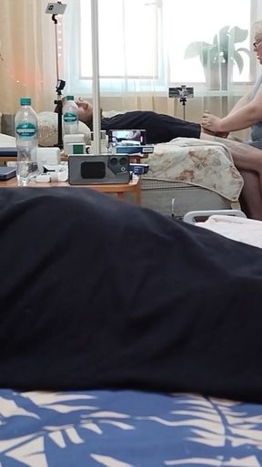 blowjob and dick jerking from mother-in-law   Clip 1