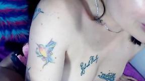 ”Buxom Latin beauty fingering & fucking her lustful beaver”