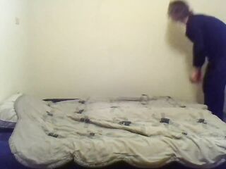 Dressed Transgirl Hoping U A Priceless Nite & Making a Guest Daybed for U (SFW)