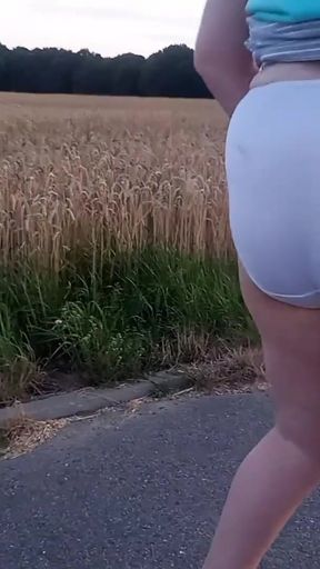 Memorable moment from &quot;0023 On a public road&quot;
