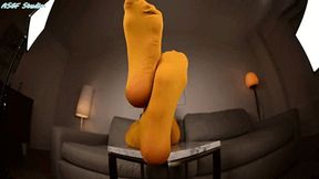 FBC burnt yellow tights!! - MP4