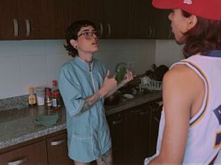 I get screwed at my 1st day at work as maid