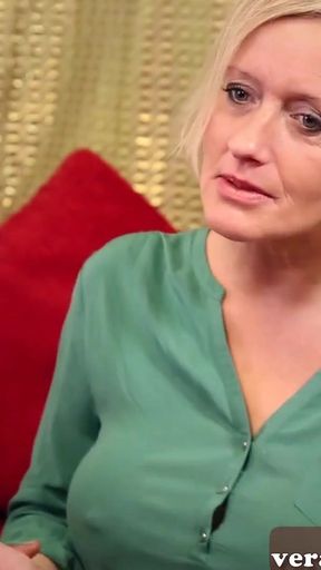 Lonely German mature housewife seduced for cheating   Clip 1