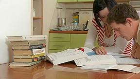 Hard anal sex before exams scene 1