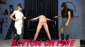 LUDOVICA LBOTTOM ON FIRE (CANING) -MOBILE VERSION