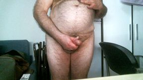 Cum Shot From Stroking on the Live Cam Show