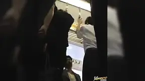 Hot Japanese Chick Gets Fucked Hard In A Crowded Bus Ride