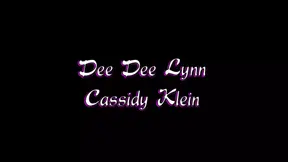 Caught in the act: Redhead and Brunette play with each other's clits