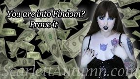 If you really are into Findom prove it - WMV SD 480p