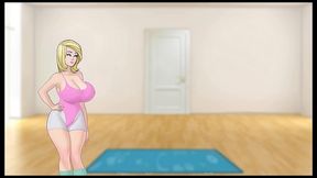 sexnote - all sex scenes [ taboo hentai game pornplay ] ep.23 yoga sex in the best !