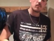 jerking off in the shed