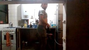 Me clavo una tanguita y me doy placer GOTICO...