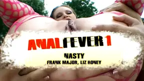 Busty blonde gets drilled in fishnet ass at the poolside by a BBC