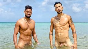 Naughty In The Forest By The Beach - LatinLeche