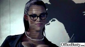 In Office Hard Style Sex With Big Round Boobs Girl jensen) movie-25