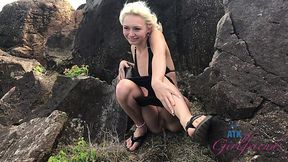 Blonde whore fucked by a complete stranger compilation