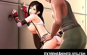 3D Busty Teen Girl Gets Destroyed