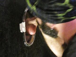 Dad Returns for Gloryhole Dong Worship