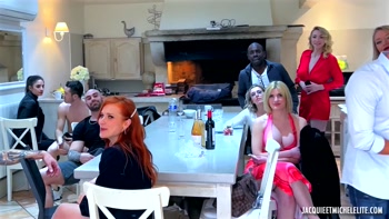 Blonde Orgy Bonanza: Ashley Reed, Alice Rose, and Friends