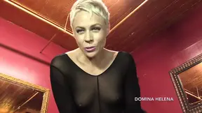 Toilet Boy gets lap dances and rimmed by Helena Locke