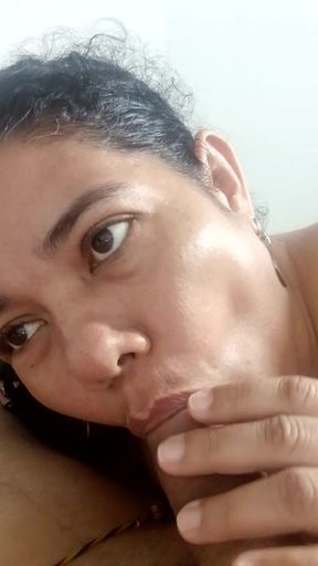 Spectacular blowjob from my cousin