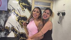Two Hot Blondes Making Out I Made Her Cum in My Mouth All Wet What a Delight and My Husband Put His Cock in Her Pussy