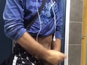 They almost found me in the bathroom of the mall 😱 link in my bio of my OF 🥵