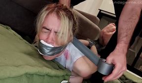 too much for her mouth