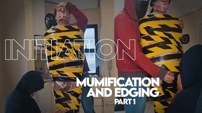 Initiation - Mumification and Edging Part 1 (720p) Gay Bondage - Gay Domination - Mummification - BDSM