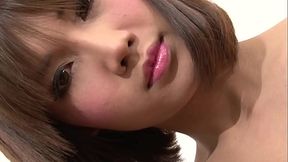 Young horny TS tranny girl plays with her cock while no one is home