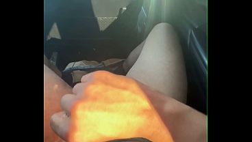 Edging climax leads to a facial