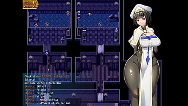 Nymphomania Priestess [Cuckold Hentai game PornPlay] Ep.8 cheating on her GF with a randome street girl !