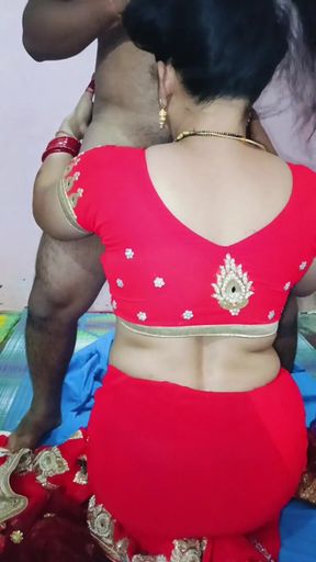 Lal saree bhabhi ki mast Chudae ki Part 1