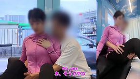 Episode 313[Japanese wife Cuckold]Dirty talk by asian milf|Private video of an amateur couple