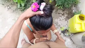 I'm enjoying sucking my boyfriend.