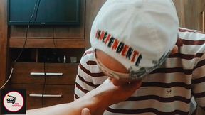 Boyfriend Arrived and Came on My Feet