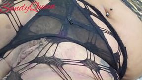 Busty Latina chub loves her big tits and pussy