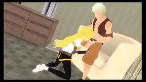 ERA: Yang&rsquo_s Family Vacation (Reupload) RWBY hentai
