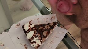 Creaming a pie while on vacation