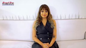Pamela Morrison porn star interview sucks cock and uses intense slit sucker toy pt1