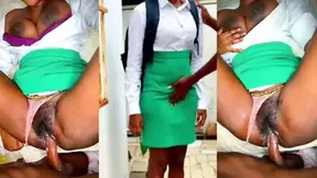 18y student in uniform visited teacher with hairy pussy during class hours