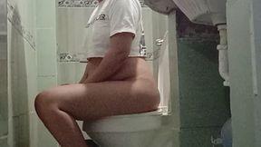 I'll show you how I pee and oops! I don't have any toilet paper...oh well, never mind. I'll use my underwear to clean myself and then throw it in your face.