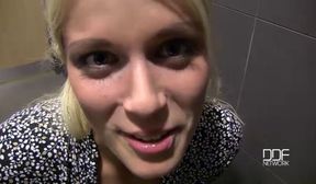 Sweet Cat Czech College Blonde s Super Blowjob And Ball Licking POV Style