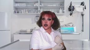 Sadistic Nurse Kitty Babalon Demands a Cum Sample SD | Pegging | Gloves | Custom