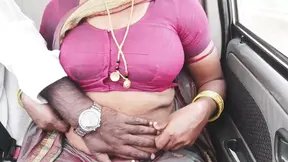 Indian MAID car sex, telugu DIRTY talks.