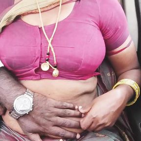 Indian MAID car sex, telugu DIRTY talks.